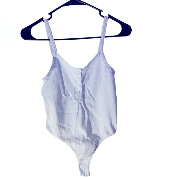 White tank top body suit - Picture 1 of 1